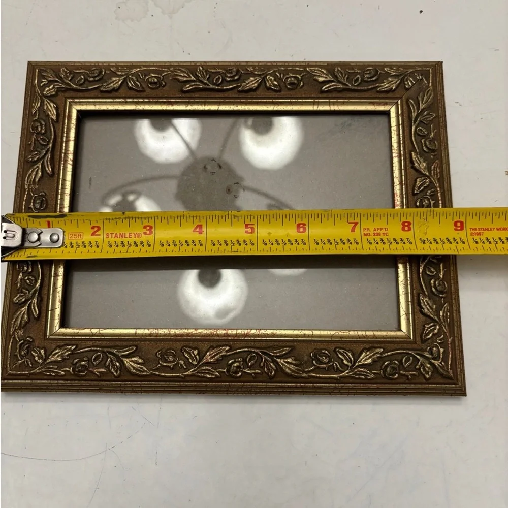 Gold like picture frame